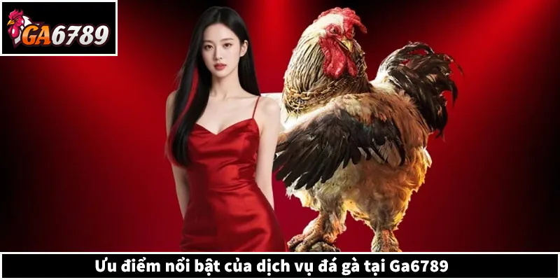 Ưu điểm nổi bật của dịch vụ đá gà tại Ga6789